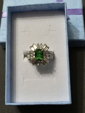 Estate - Silver Tone - Vintage Art Deco Design - Item 411